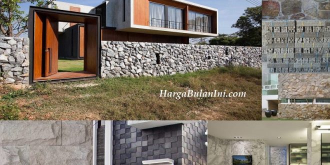Daftar Harga Batu Alam Terbaru Saat Ini Price List Finishing Natural Bahan Bangunan Lengkap