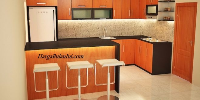 Harga Kitchen Set Terbaru, Mini Bar, Lemari Set, Tv Set Berbagai Merek Saat Ini
