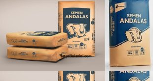 Harga Semen Andalas Per Sak dan Per Kilogram