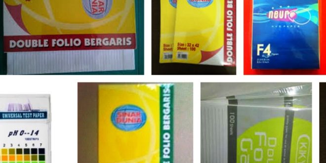 Update Harga Kertas Folio Terbaru Murah