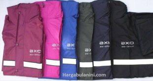 macam harga jas hujan terbaru bulan ini
