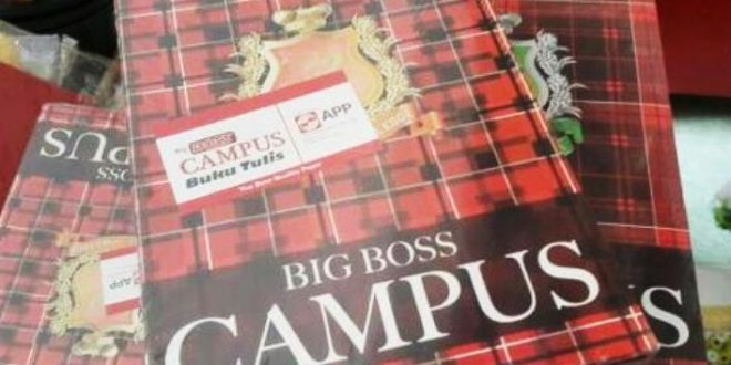 Harga Buku Tulis Bigboss 1 Pack Terbaru Lucu
