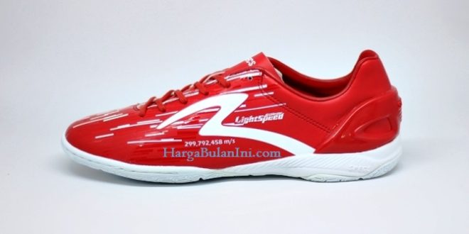 Update Sepatu Futsal Lightspeed IN Red Terbaru