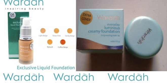 Daftar Harga Foundation Wardah Terbaru