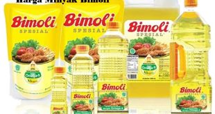 harga monyak bimoli terbaru