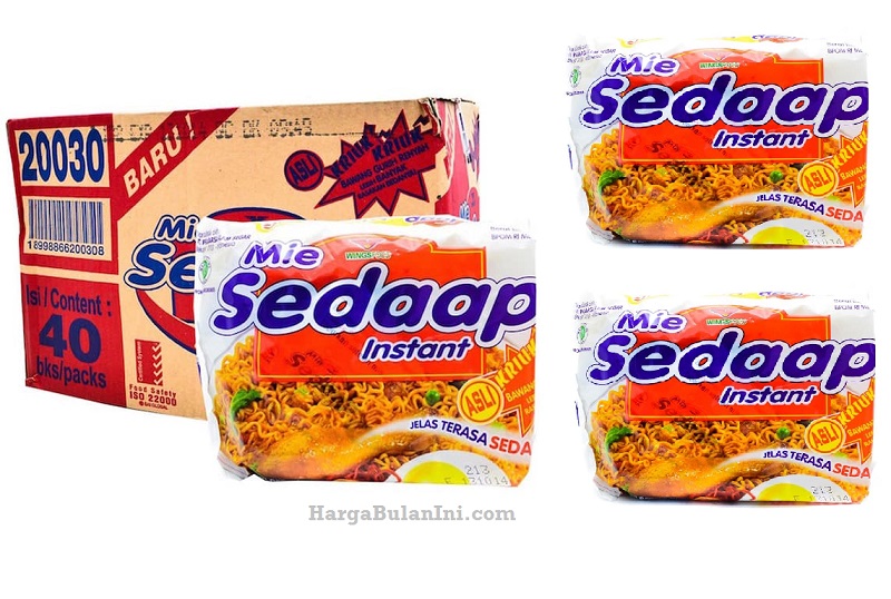 Harga Mie Sedaap Goreng 1 Dus Terbaru September 2019 