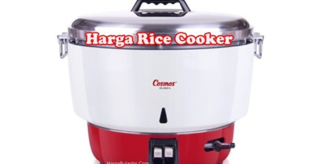 List Harga Rice Cooker Terkini