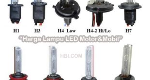 Macam Harga Lampu LED Motor Dan Mobil Saat Ini