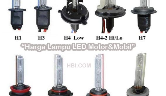 Macam Harga Lampu LED Motor Dan Mobil Saat Ini