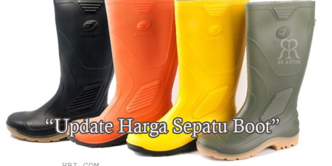 Daftar Harga Sepatu Boot Terkini