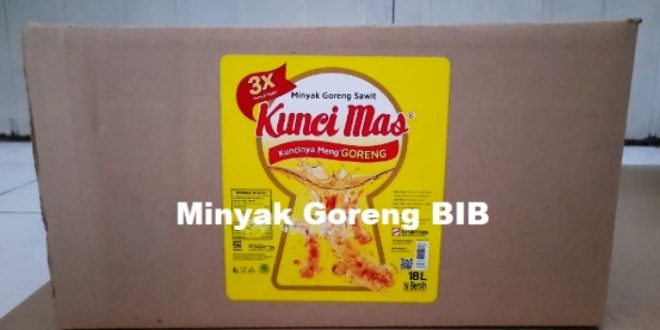 Harga Minyak Goreng Kunci Mas BIB Saat Ini