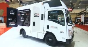 Utilitas Isuzu ELF sebagai Basis Kendaraan Mobile EV Charger