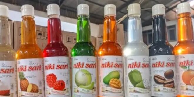 Daftar Harga Sirup Niki Sari Teraru