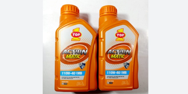 Harga Oli TOP 1 Action Matic Terbaru, Kelebihan dan Tipe Motor yang Sesuai